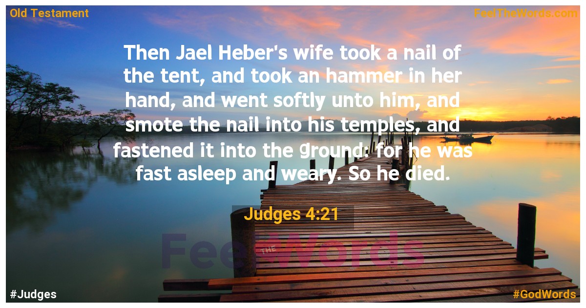 Judges 4:21