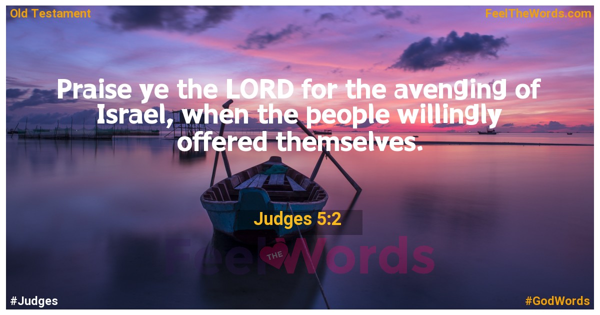 Judges 5:2
