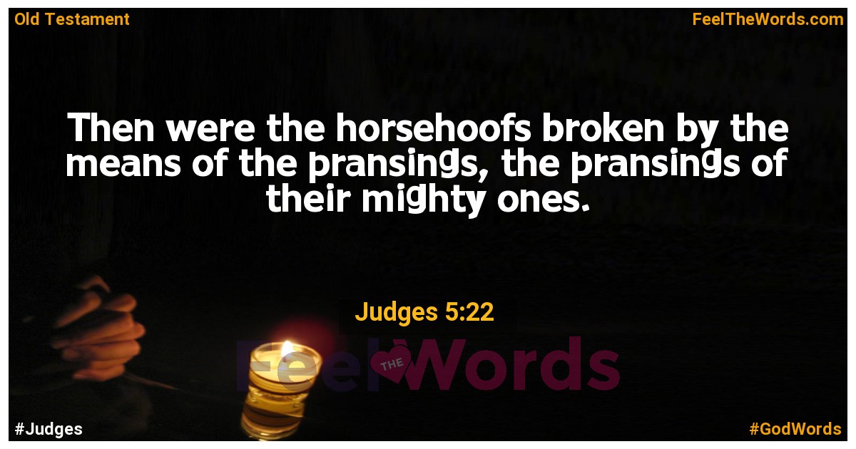 Judges 5:22