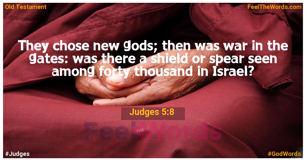 Judges 5:8