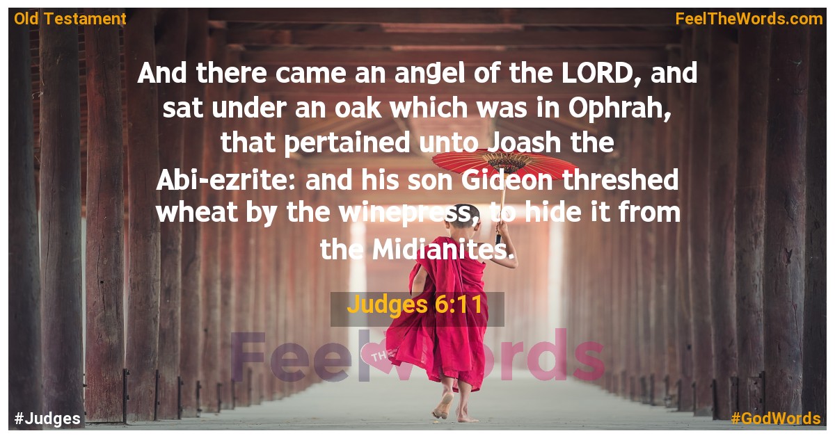 Judges 6:11