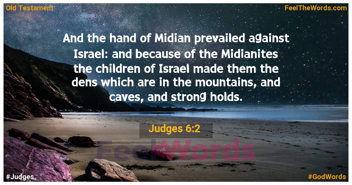 Judges 6:2