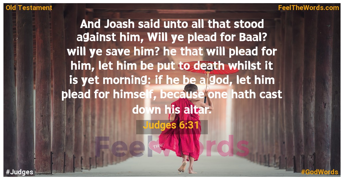 Judges 6:31