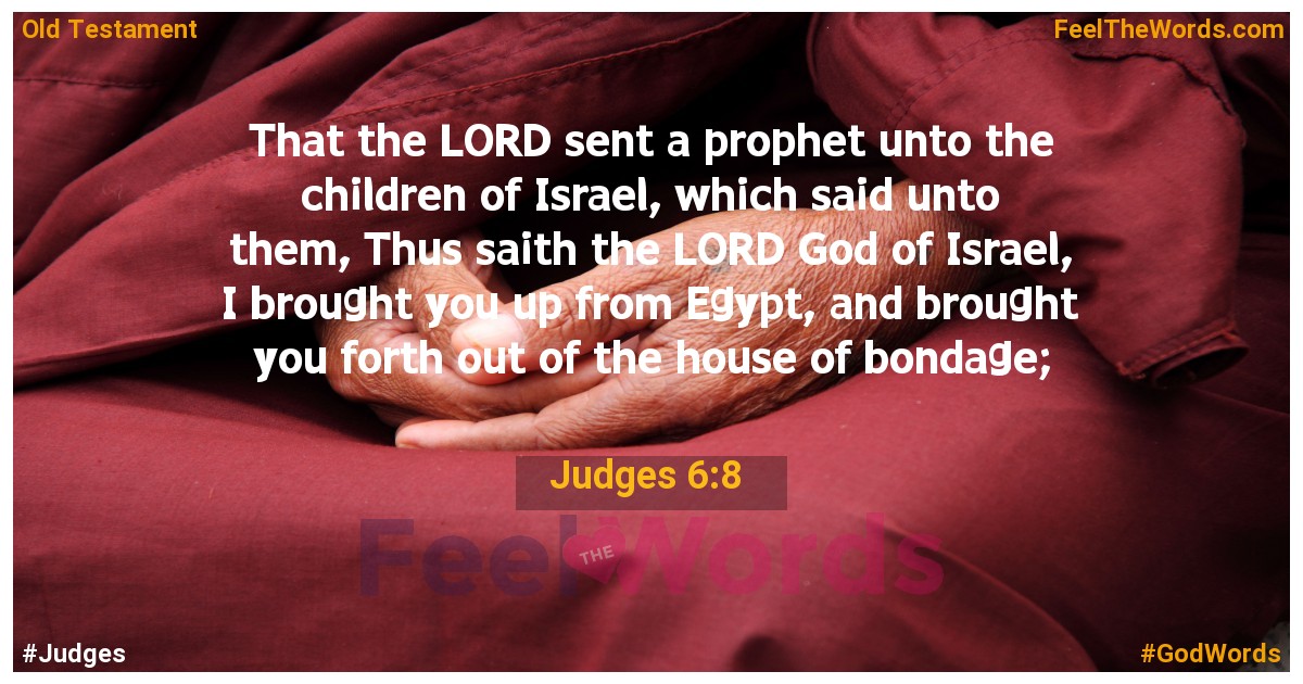 Judges 6:8