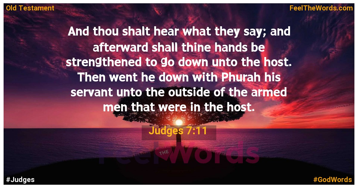 Judges 7:11