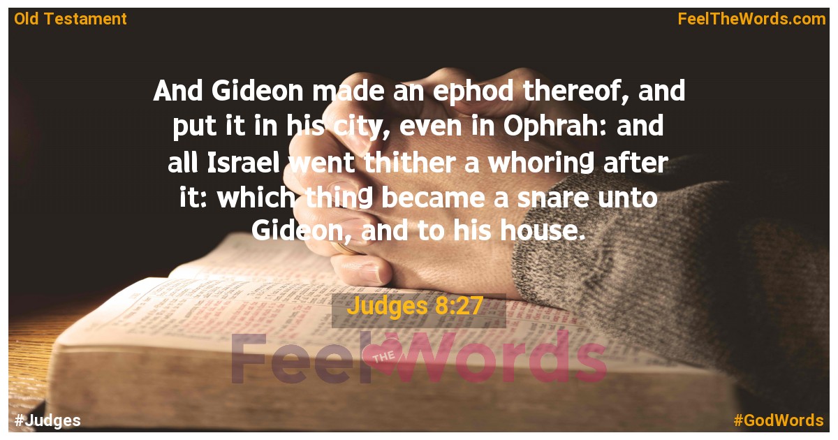 Judges 8:27