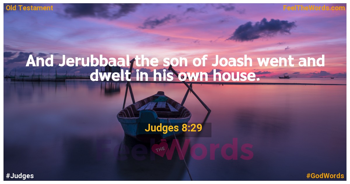 Judges 8:29