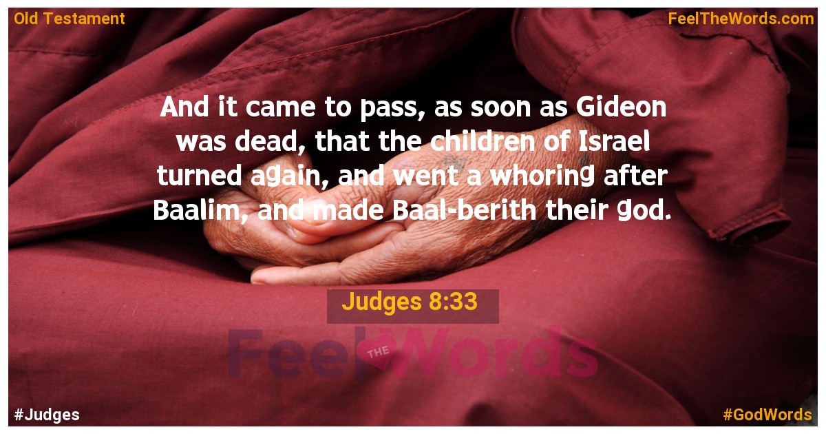 Judges 8:33