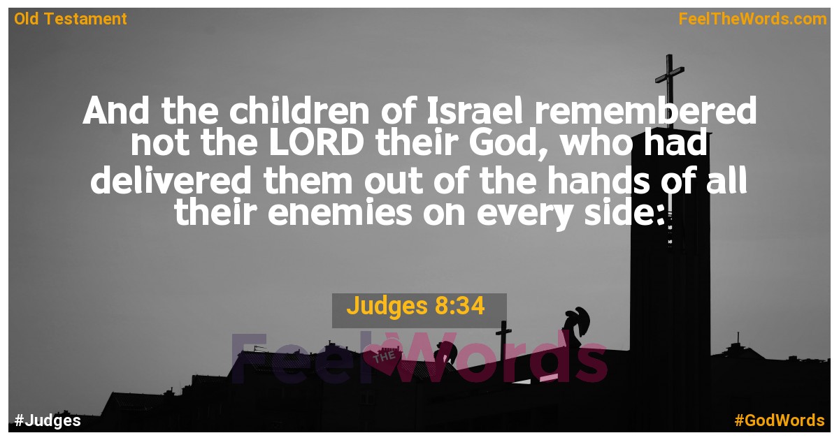 Judges 8:34