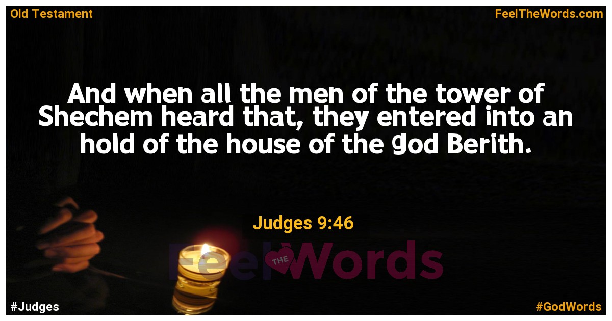 Judges 9:46