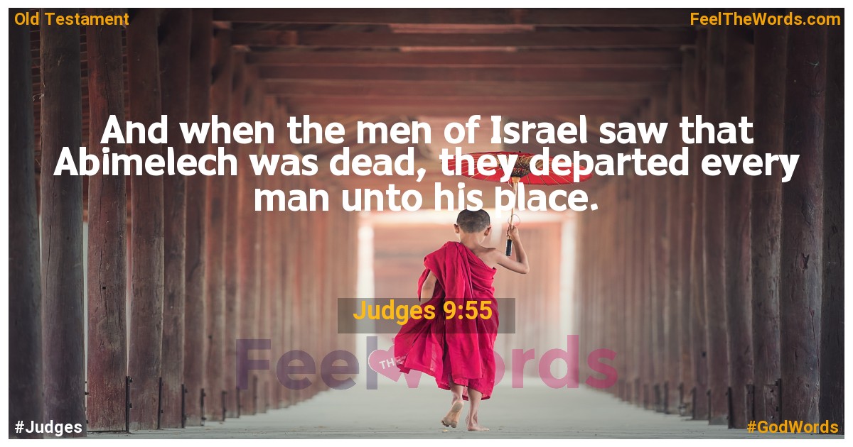 Judges 9:55