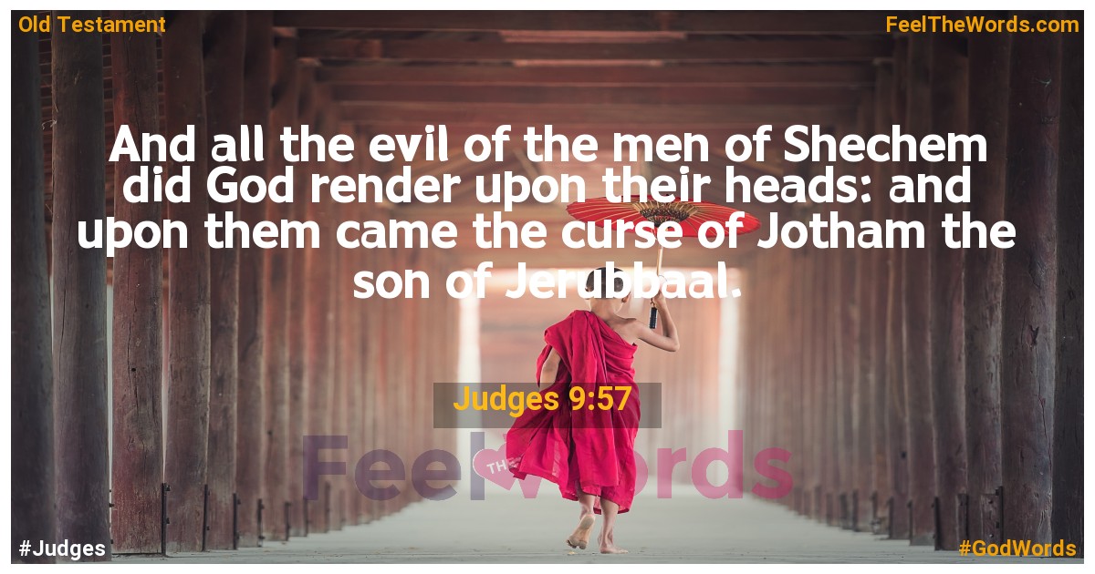 Judges 9:57