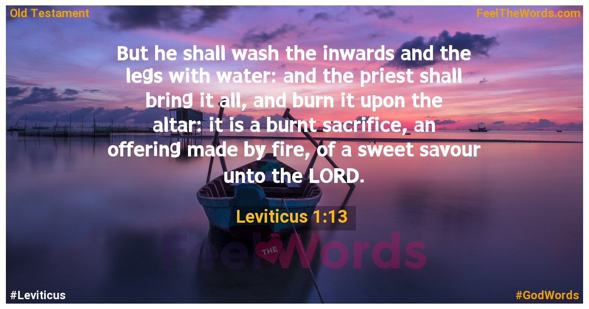 Leviticus 1:13
