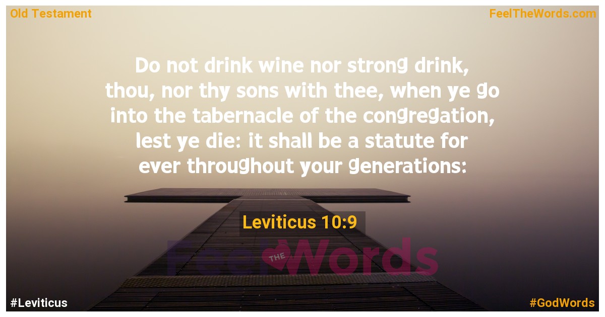 Leviticus 10:9