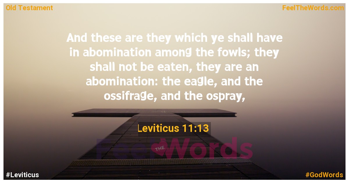 Leviticus 11:13
