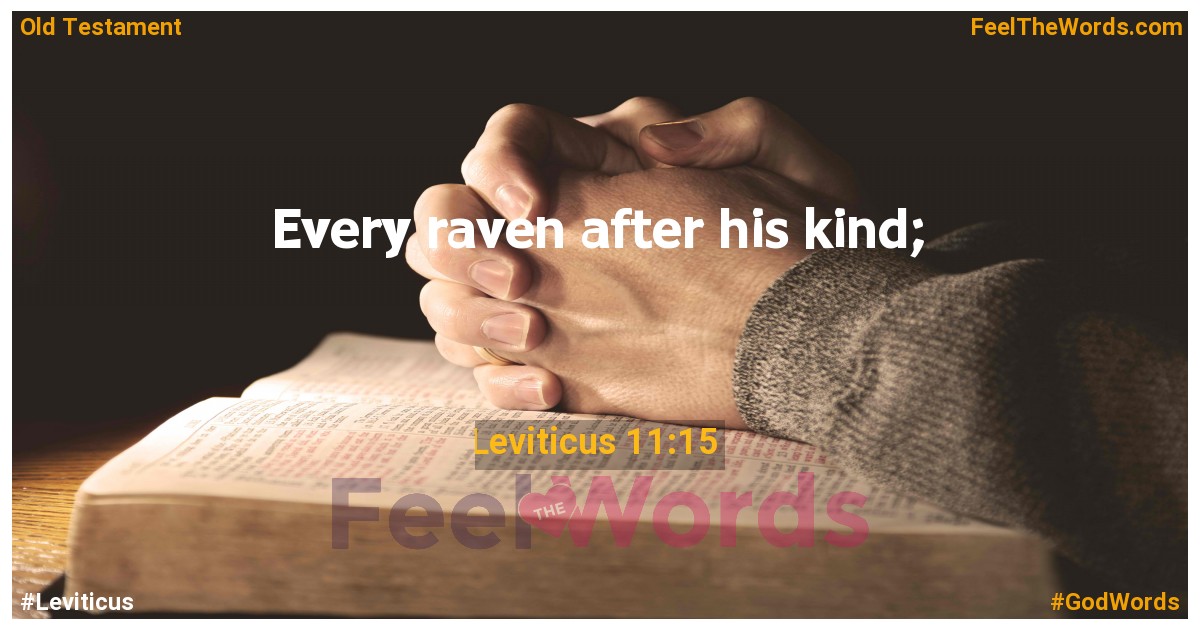 Leviticus 11:15