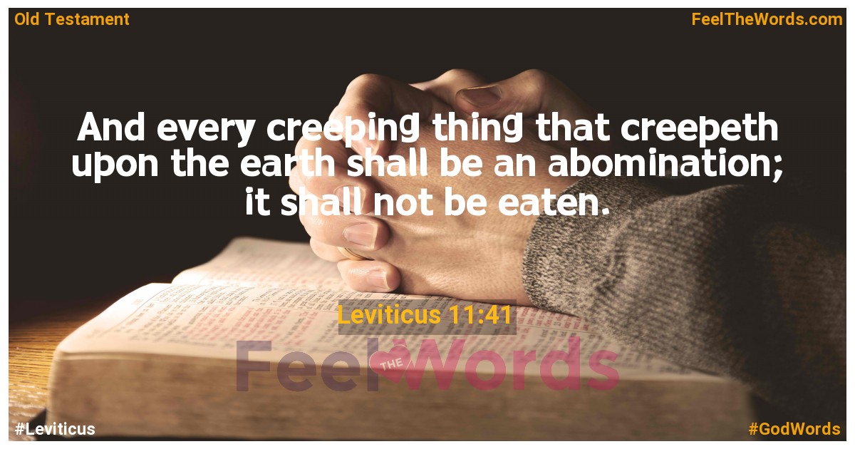 Leviticus 11:41