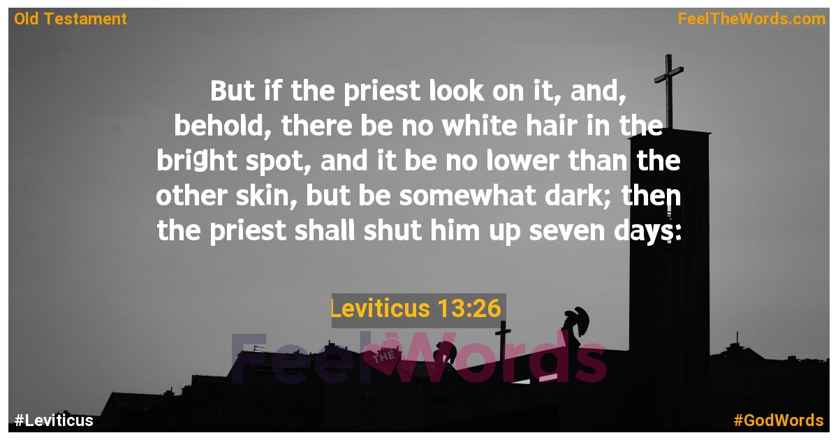 Leviticus 13:26