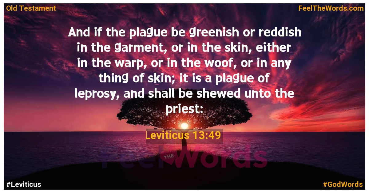 Leviticus 13:49