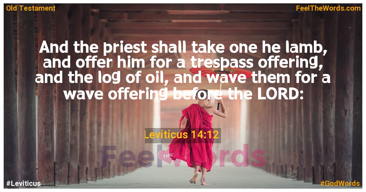 Leviticus 14:12