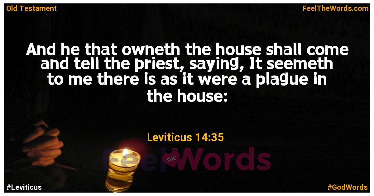 Leviticus 14:35