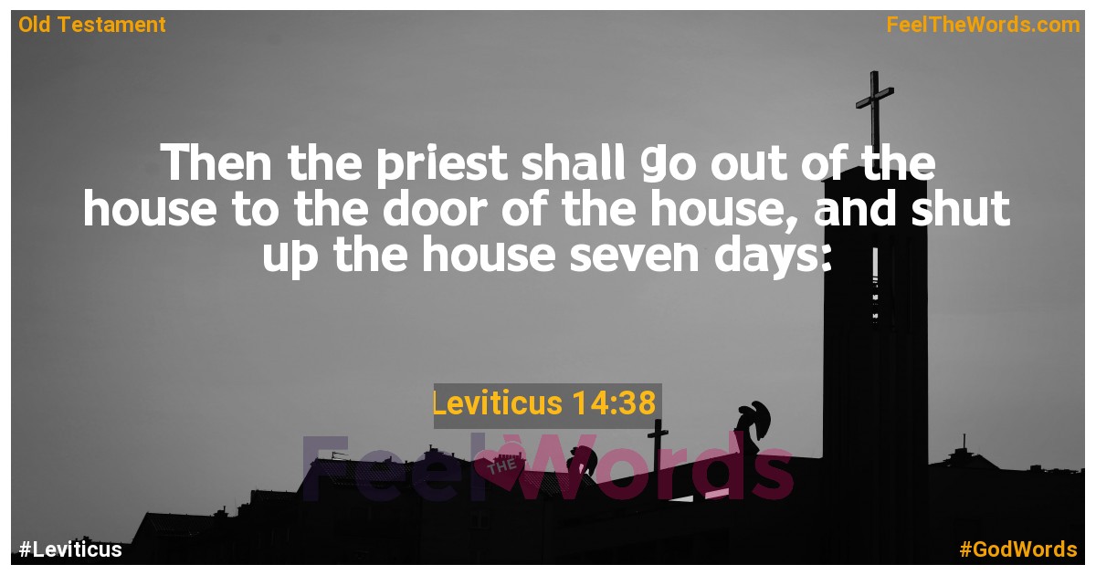 Leviticus 14:38