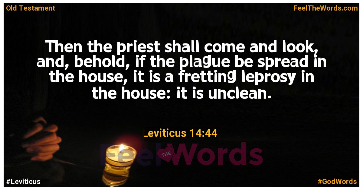 Leviticus 14:44
