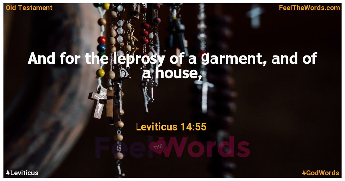 Leviticus 14:55