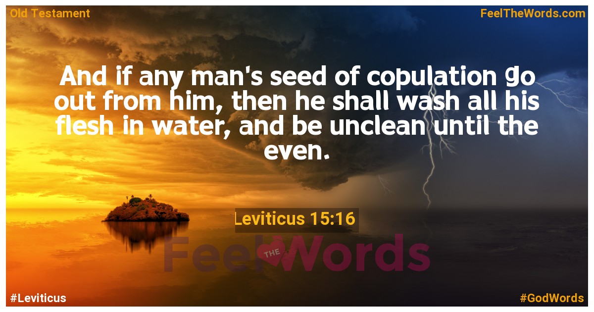 Leviticus 15:16