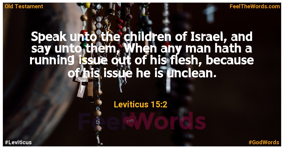 Leviticus 15:2