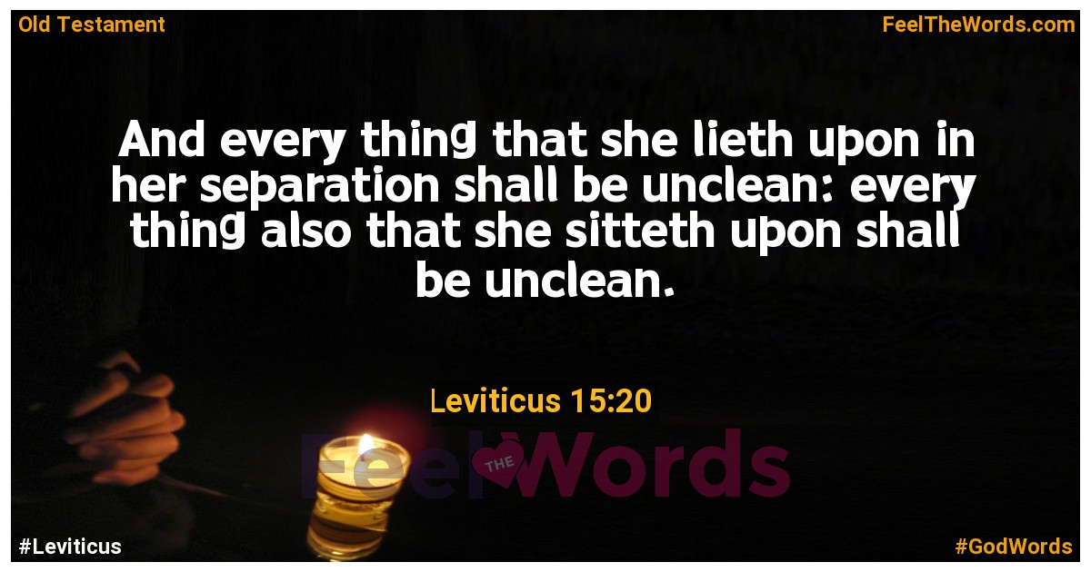 Leviticus 15:20