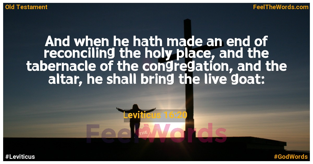 Leviticus 16:20