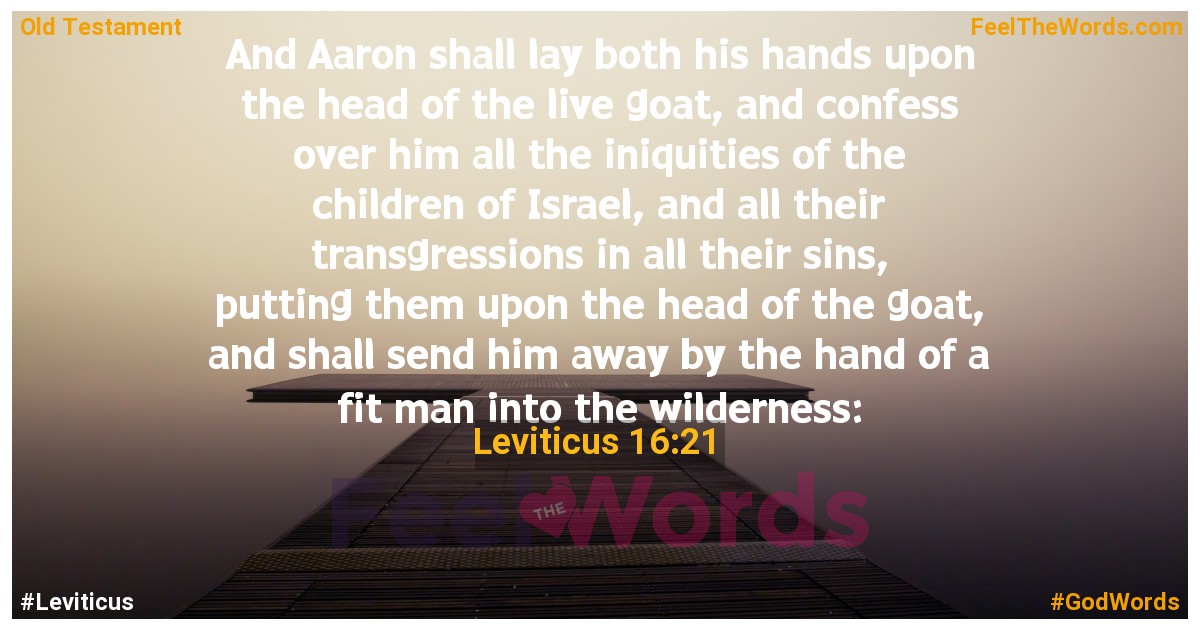 Leviticus 16:21