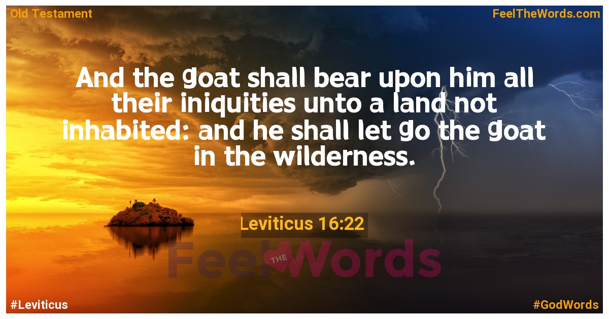Leviticus 16:22