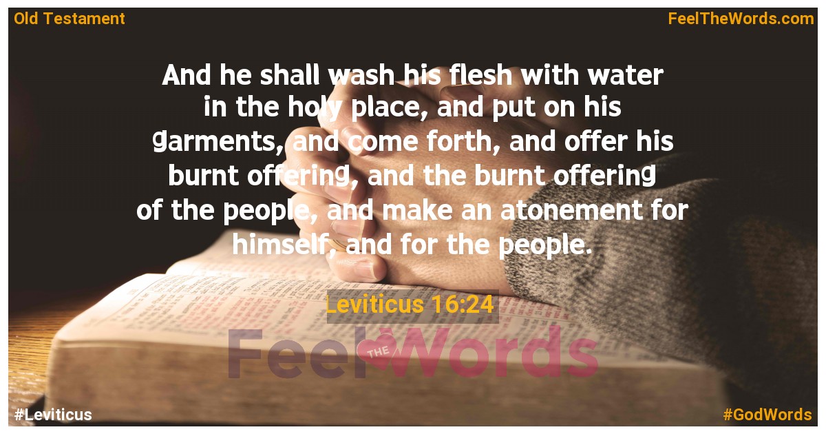 Leviticus 16:24