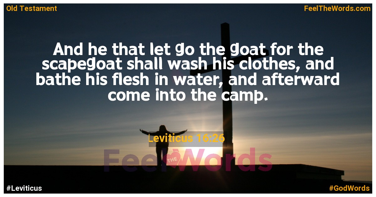 Leviticus 16:26