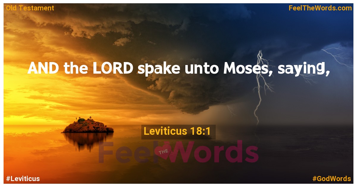 Leviticus 18:1