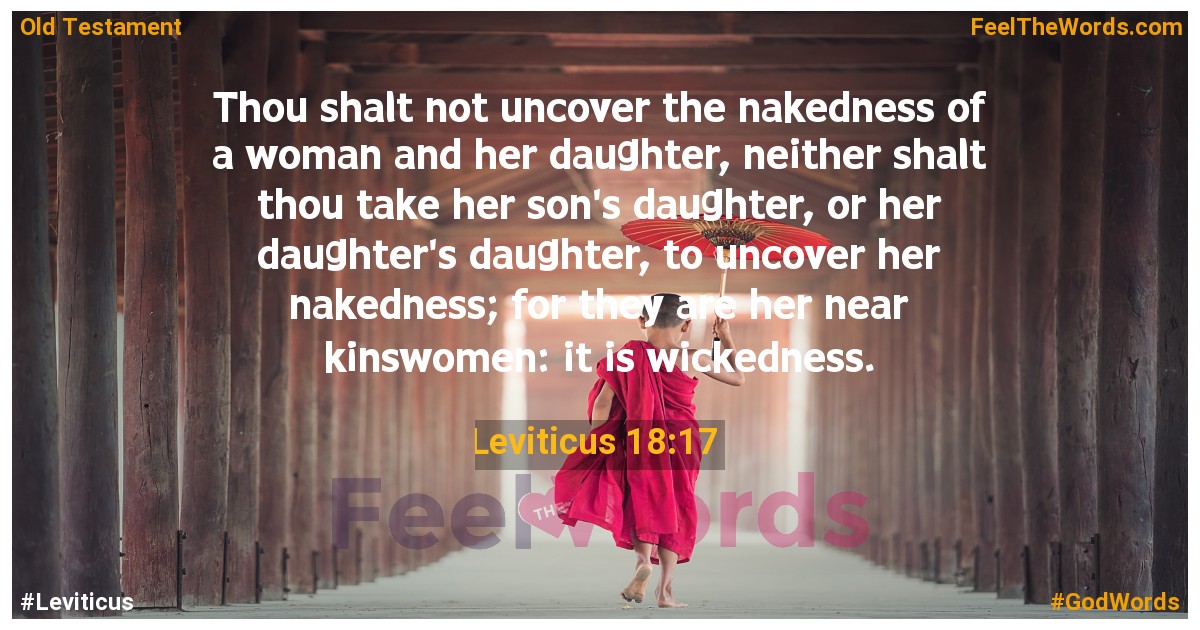 Leviticus 18:17