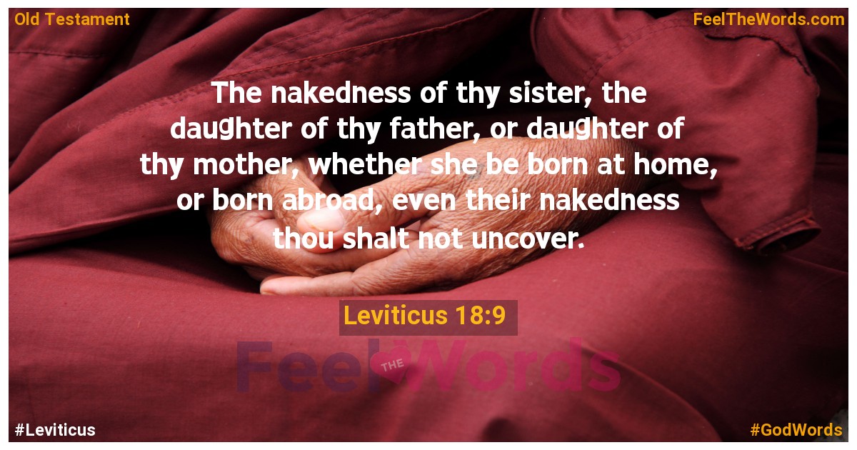 Leviticus 18:9