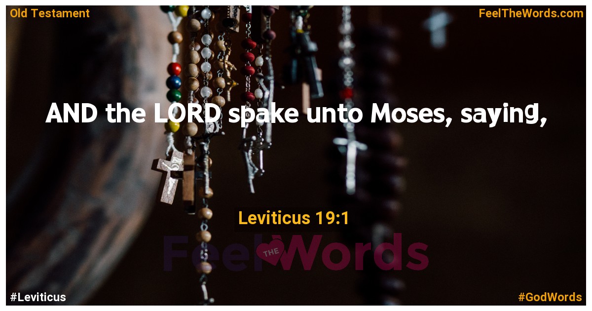 Leviticus 19:1