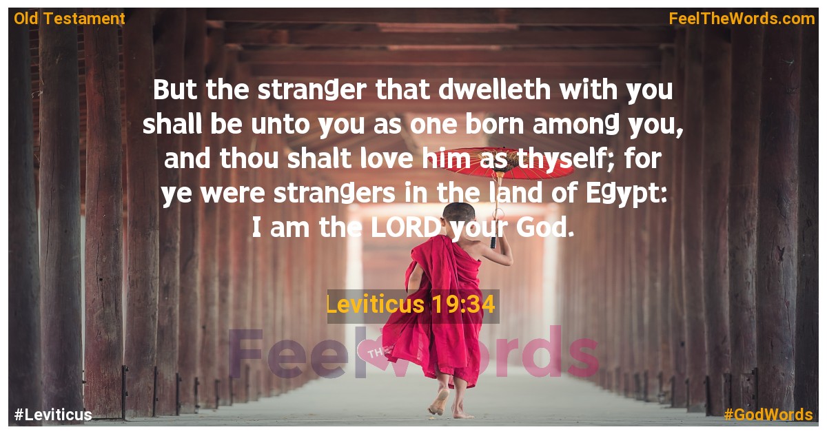 Leviticus 19:34