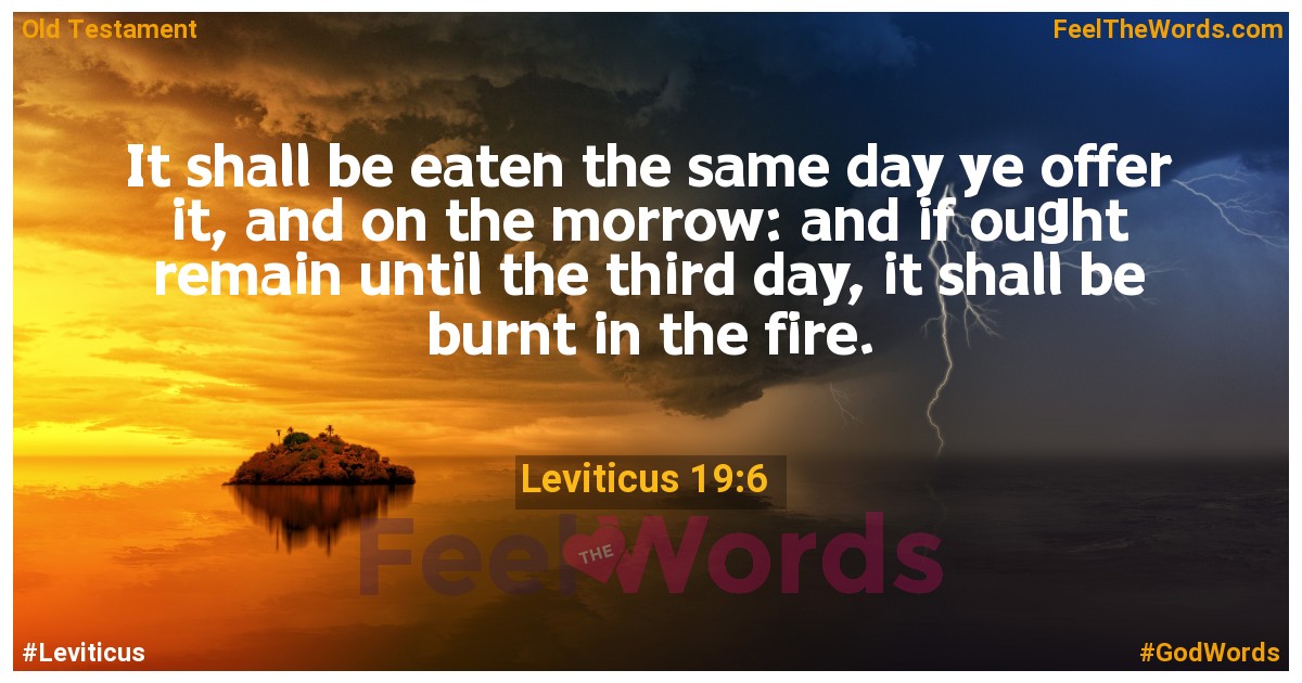 Leviticus 19:6