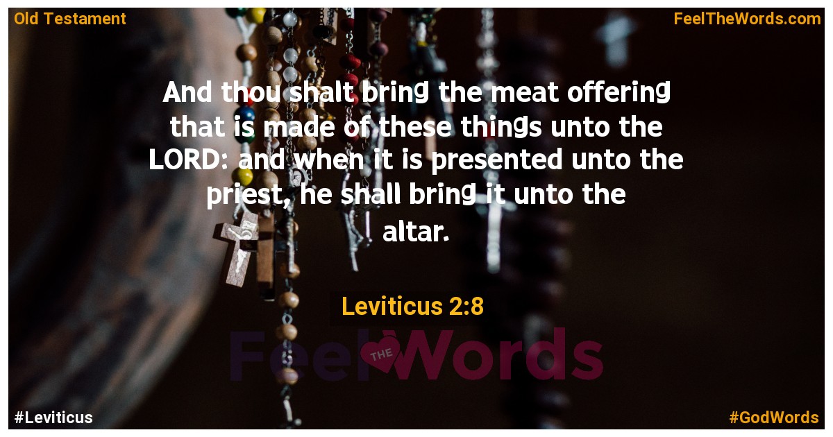 Leviticus 2:8