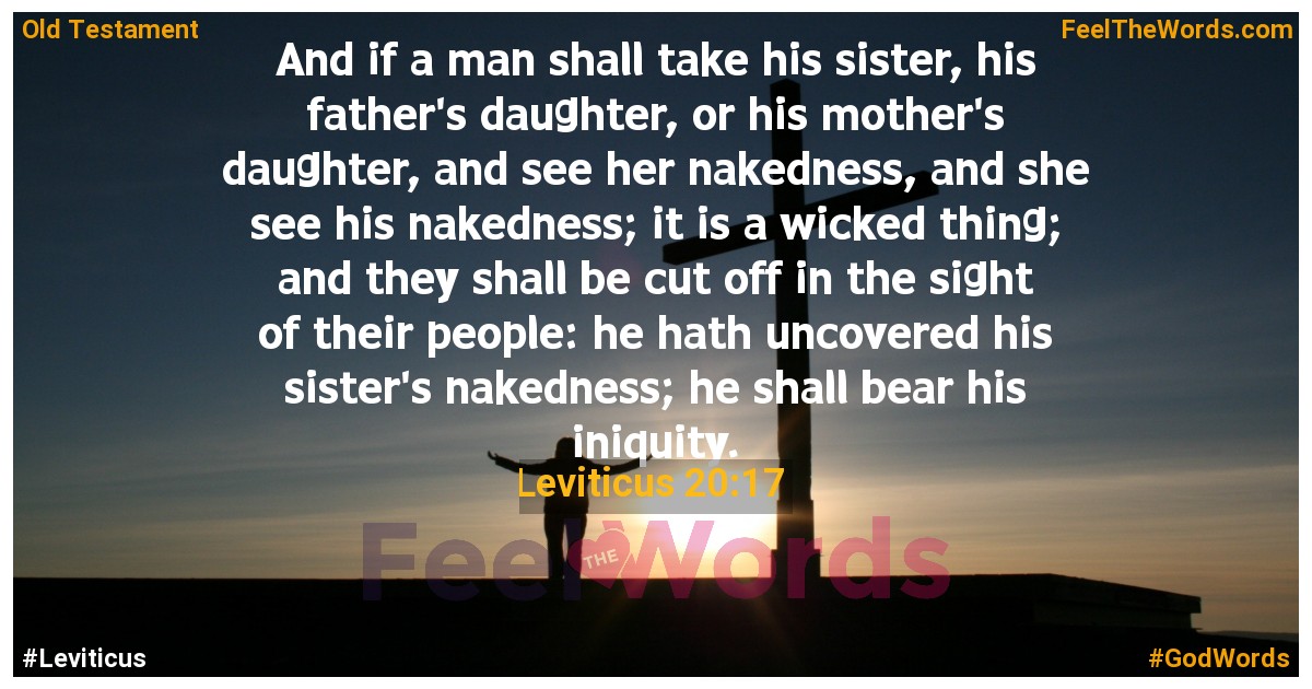 Leviticus 20:17