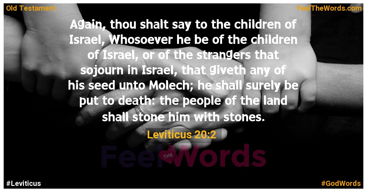Leviticus 20:2