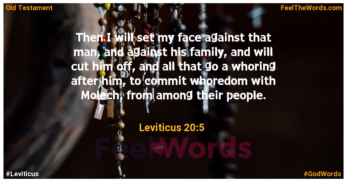 Leviticus 20:5
