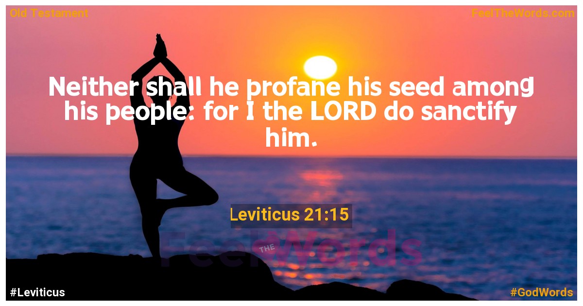 Leviticus 21:15