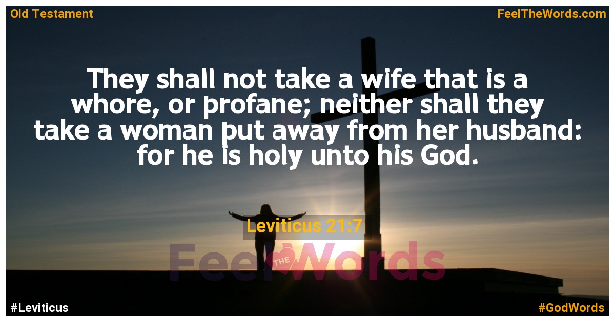 Leviticus 21:7