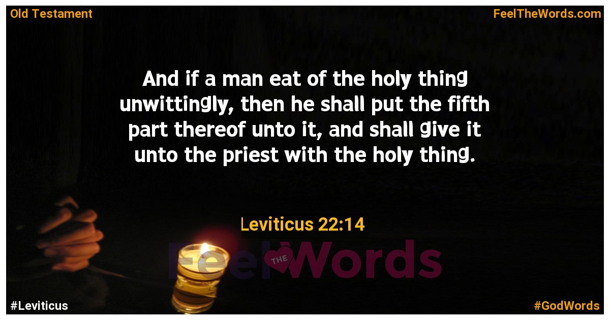 Leviticus 22:14