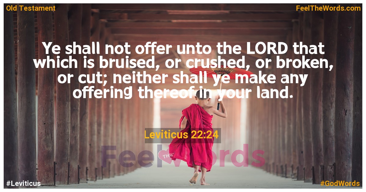 Leviticus 22:24